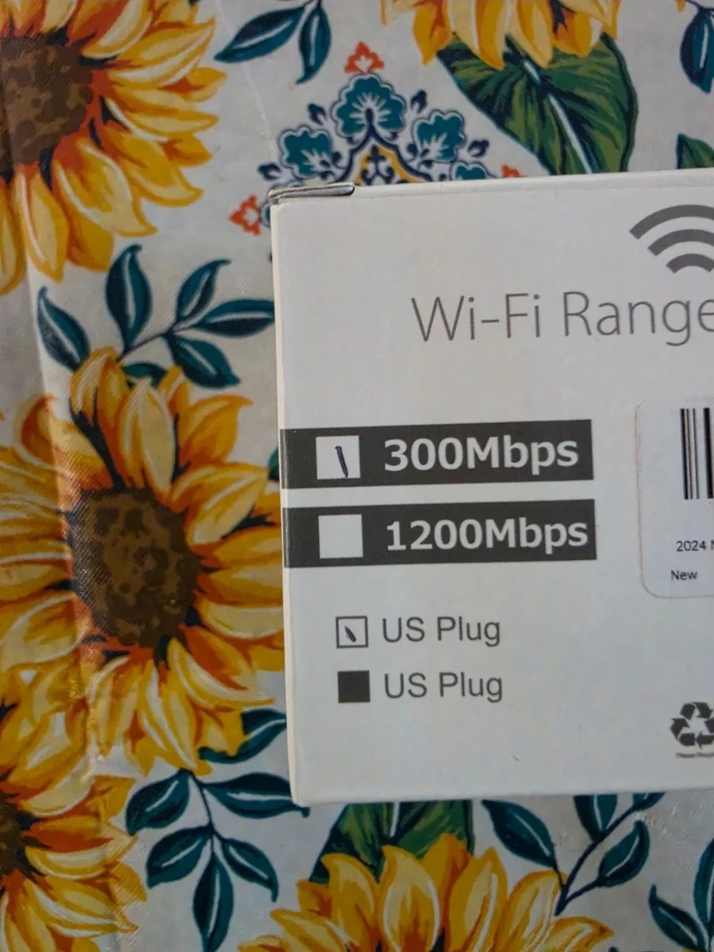 Wi‑Fi Range Extender, White - Compact Wireless Repeater